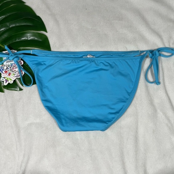 NWT $38 Becca Color Code Side Tie Basic Fit‎ Bikini Bottoms CLB [ Large ] #4033 - Picture 9 of 11